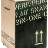 Schlagwerk CP403BLK Cajón de Serie 2 en 1 Tamaño Mediano -