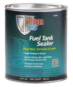 Sellador de tanque de combustible POR-15, Detiene la