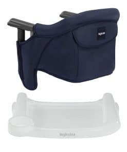 Silla de mesa Inglesina Fast (Azul Marino) + Bandeja de