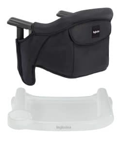 Silla de Mesa Inglesina Fast (Negro) + Bandeja de Comedor