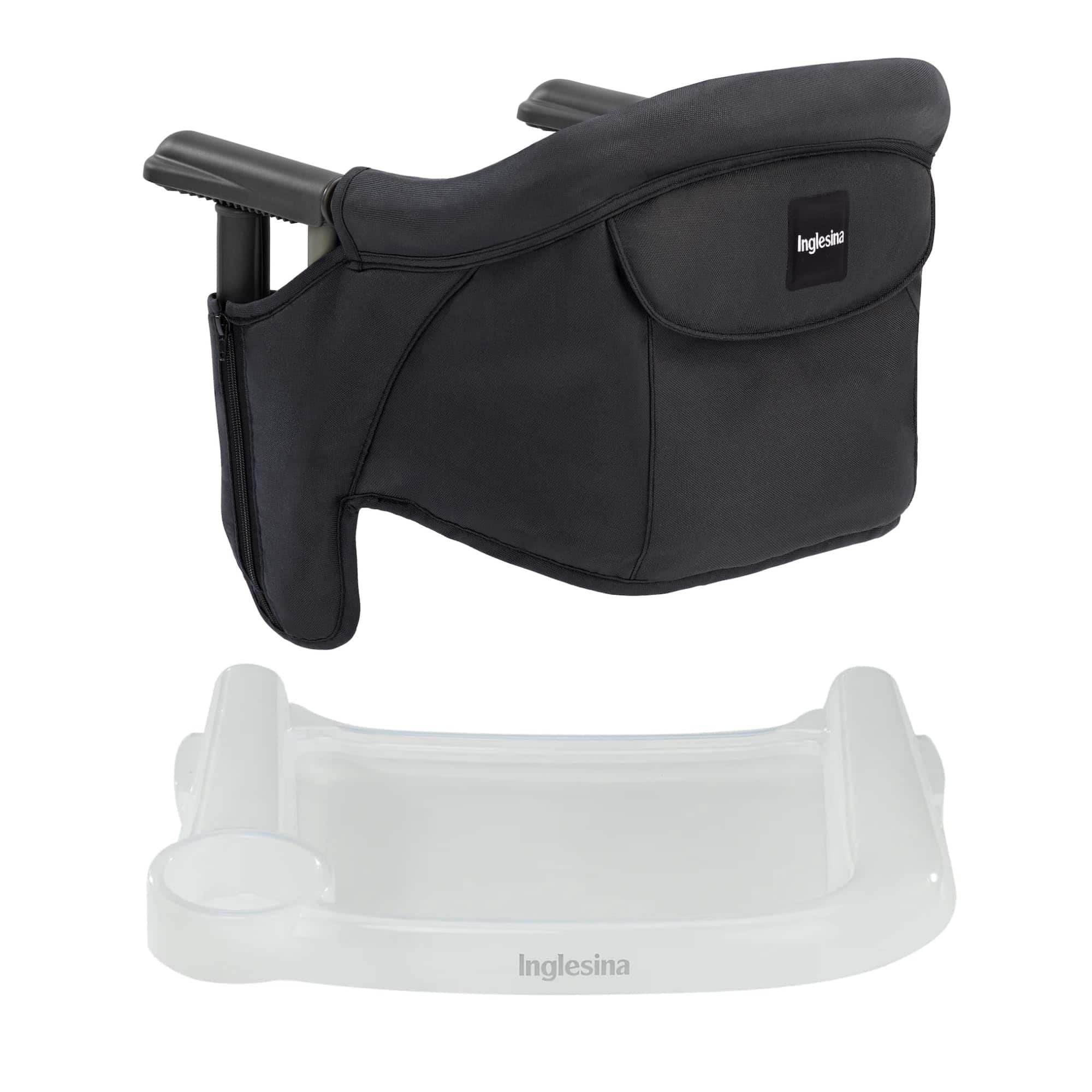 Silla de Mesa Inglesina Fast (Negro) + Bandeja de Comedor