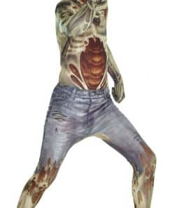 Disfraz de Monstruo Zombie para Niños - Grande 4'-4'6 /