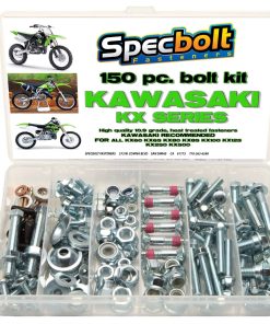 Kit de pernos Kawasaki KX de 150 piezas para mantenimiento