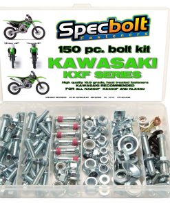 Kit de pernos Specbolt Kawasaki KXF 250 450 de 150 piezas