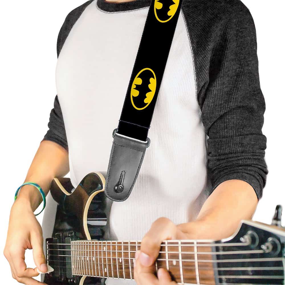 Correa de Guitarra Buckle-Down GS-WBM001 - Batman Escudo - Imagen 3