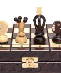 Juego de ajedrez europeo internacional Husaria Wooden Game