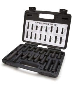 Juego de 16 llaves maestras para tuercas de rueda Steelman