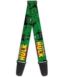 Correa para guitarra Buckle-Down - Hulk con repetición