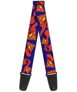 Correa de Guitarra Buckle-Down - Escudo de Superman con