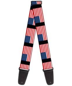 Correa de Guitarra Buckle-Down United States Flags 2