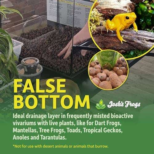 Falso Fondo de Josh's Frogs - Piedras de Arcilla Expandida - Imagen 3