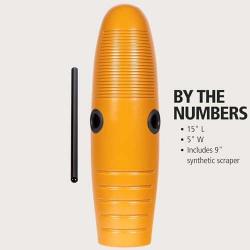 Meinl Percussion Turbo Guiro con Raspador, Tres Zonas de - Imagen 6