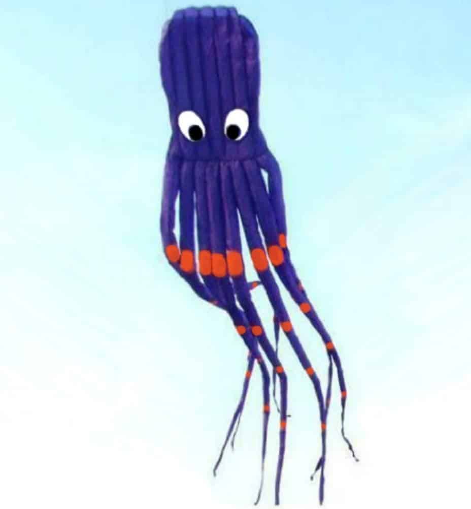 Cometa pulpo parafoil ultra grande de 300 pulgadas con