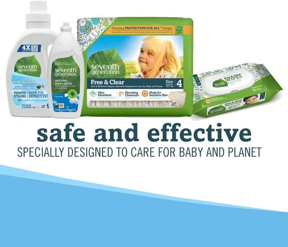 Toallitas para Bebé Seventh Generation sin Fragancia y - Imagen 9