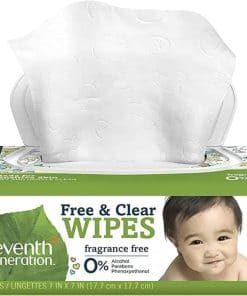Toallitas para Bebé Seventh Generation sin Fragancia y