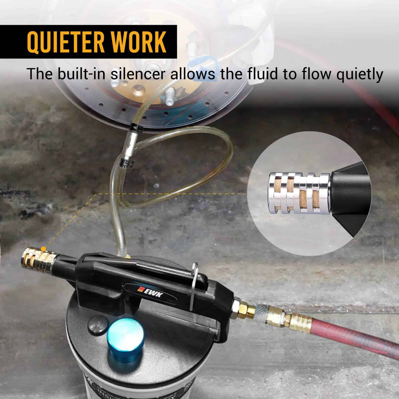 Extractor de Frenos de Vacío Neumático EWK 22 Piezas 2L con - Imagen 5