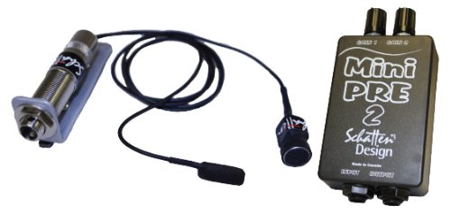 Schatten BJ-02M Sensor de Banjo con Micrófono y Mini-Pre 2