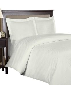 Juego de Funda nórdica a Rayas 100% Algodón Royal Hotel