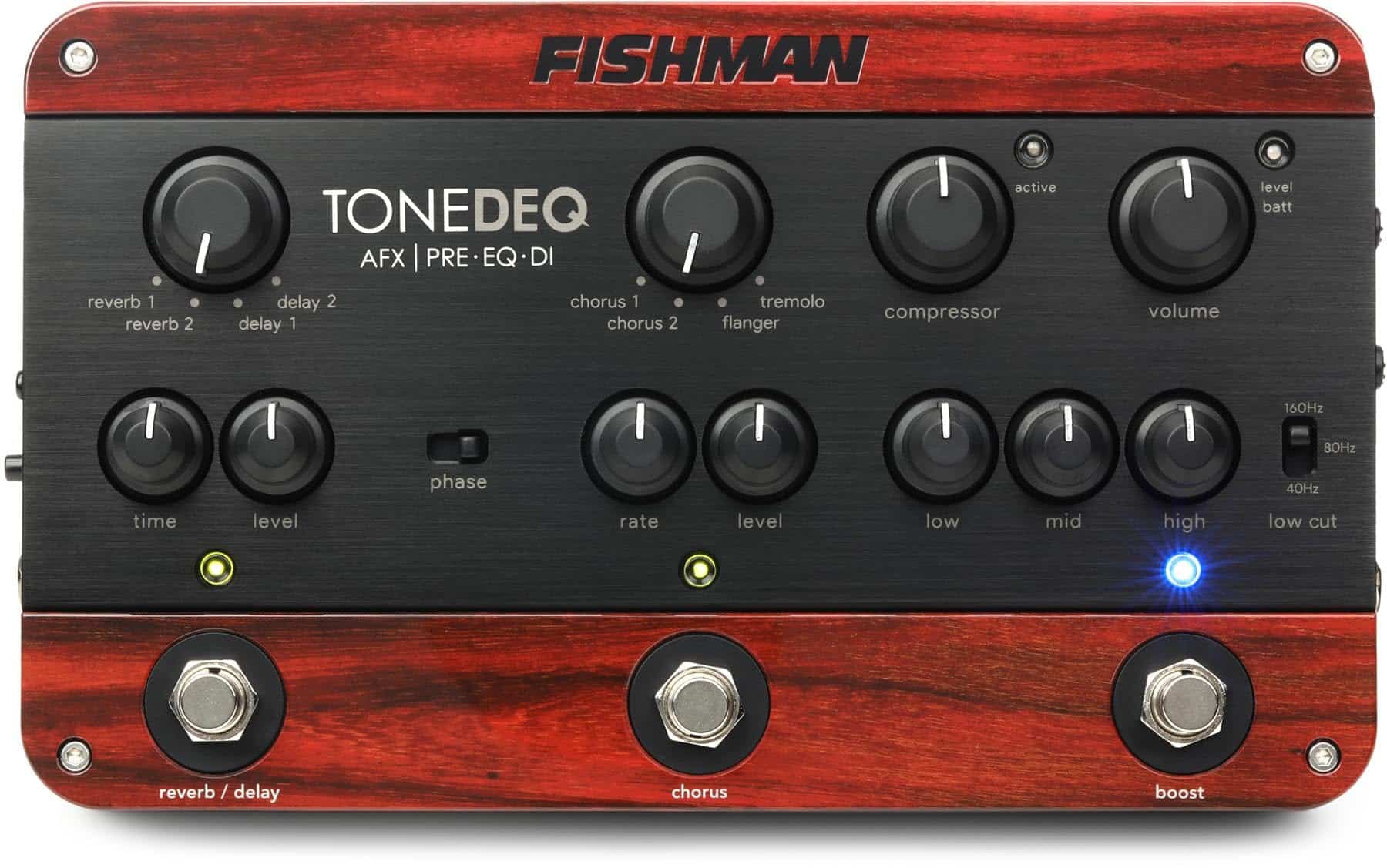 Preamp de Instrumento Acústico Fishman ToneDEQ con Efectos