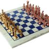 Tablero de ajedrez de mármol australiano coleccionable con