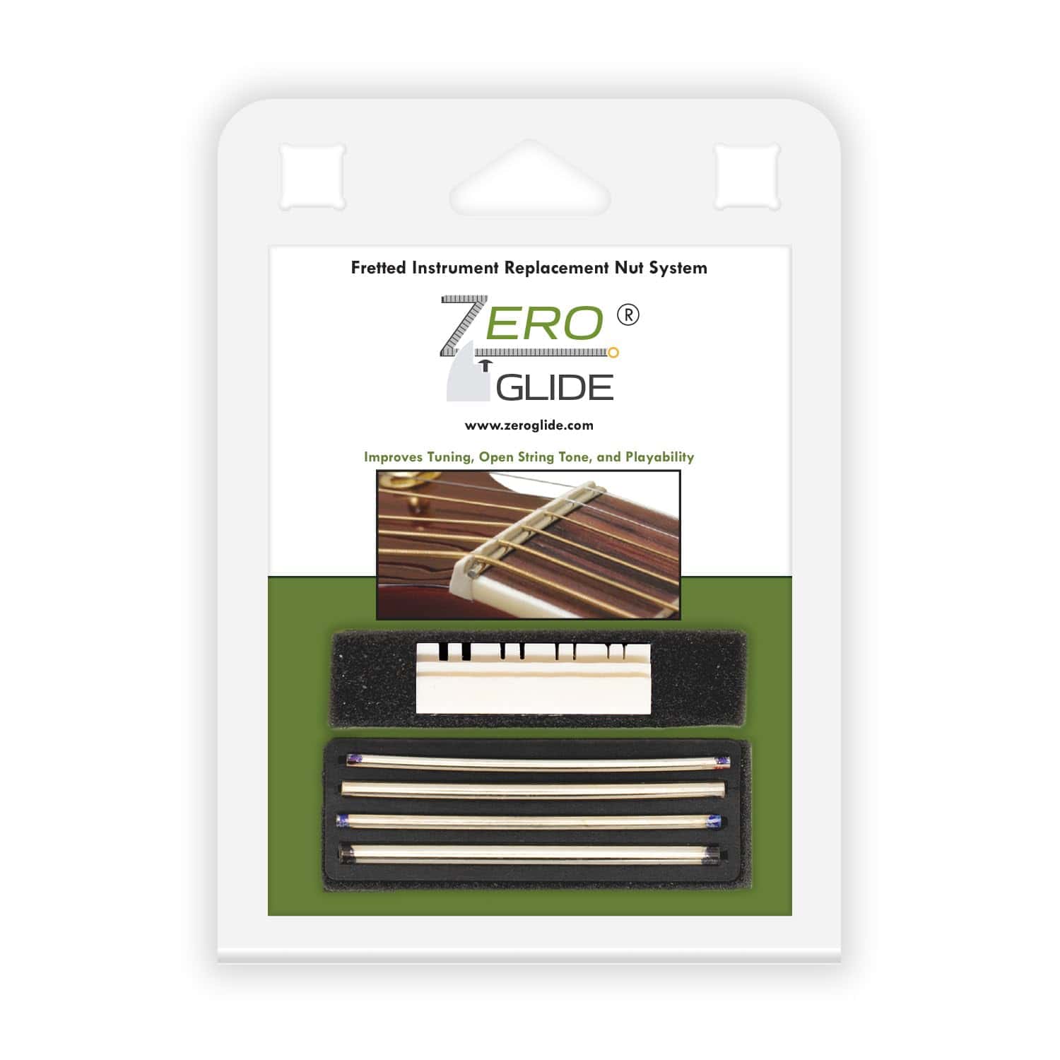 Sistema de Tuerca Zero Glide Slotted ZS-10 para Mandolina