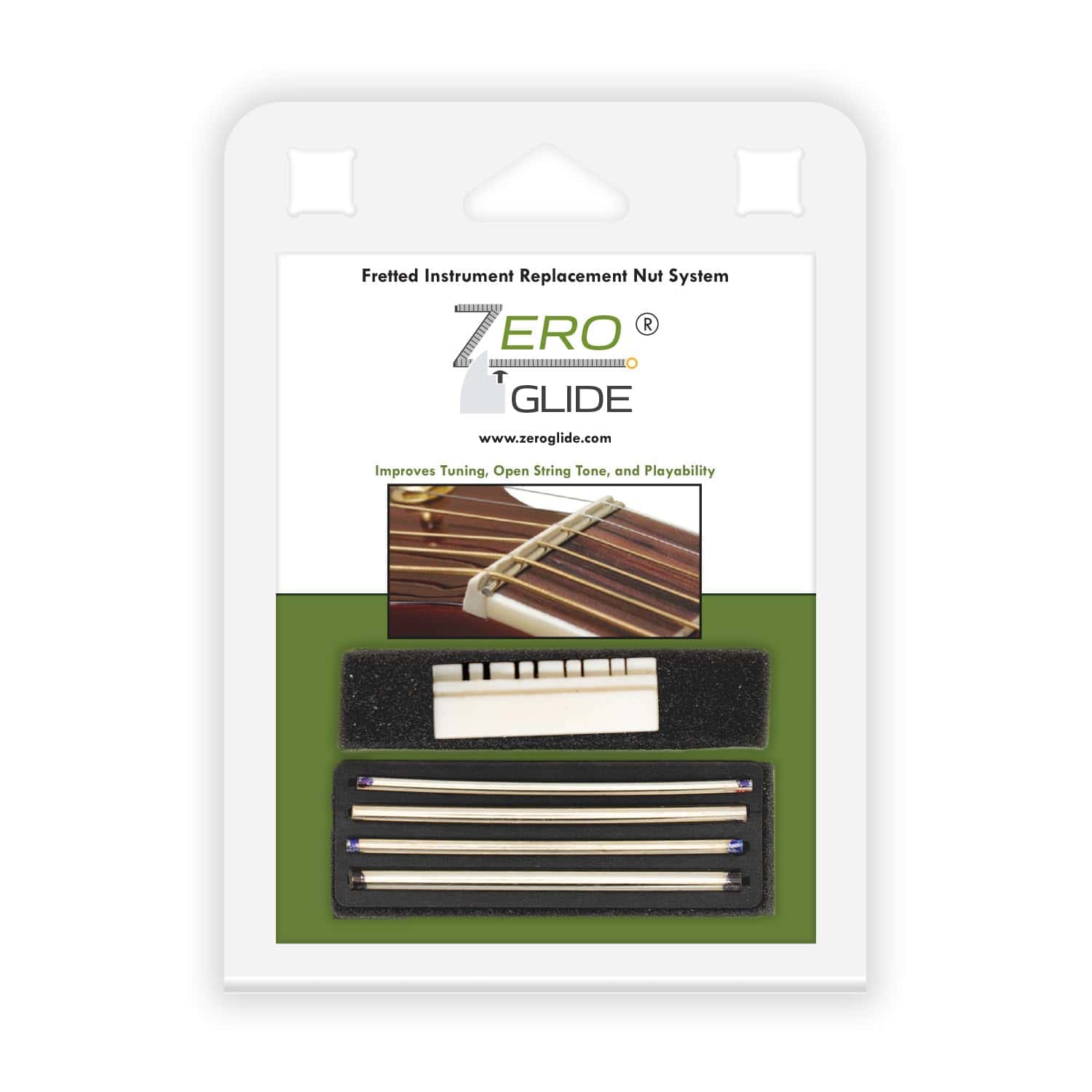 Sistema de Tuerca Zero Glide Slotted ZS-16 para Mandolina