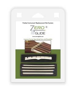 Zero Glide ZS-7F Tuerca de Repuesto Ranurada para Guitarras