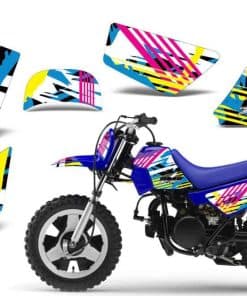 Kit de calcomanías de gráficos Flashback-AMRRACINGMX para