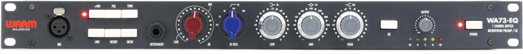 Pre-amplificador de Micrófono EQ Warm Audio WA73-EQ