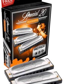 HOHNER Special 20 Pro Pack, en clave de G, A y C (3P560BX)