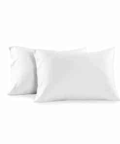 Funda de Almohada Royal Hotel Bedding Blanco Sólido de 600