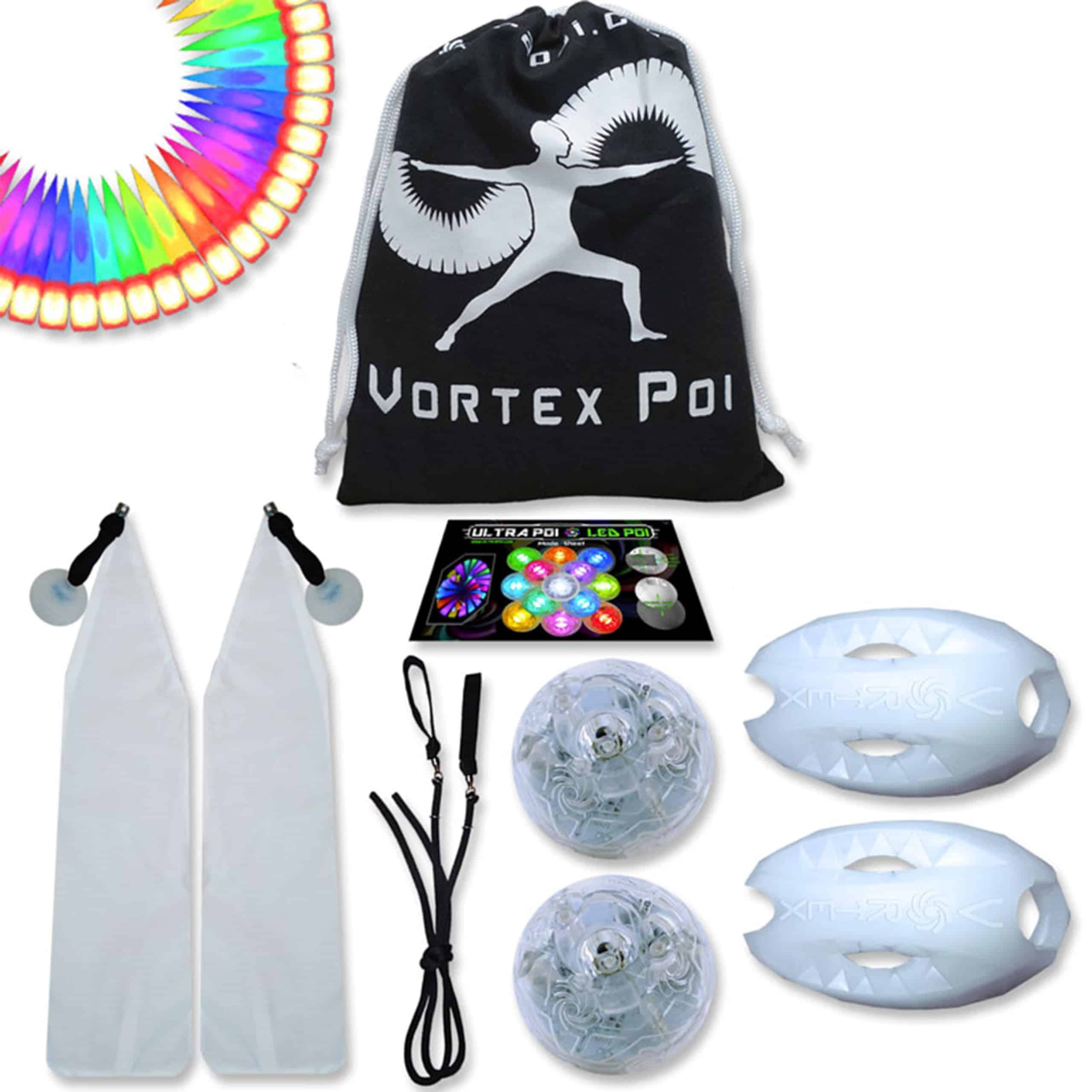 UltraPoi � Vortex Poi - Set de Poi LED - Mejor Poi Luminoso