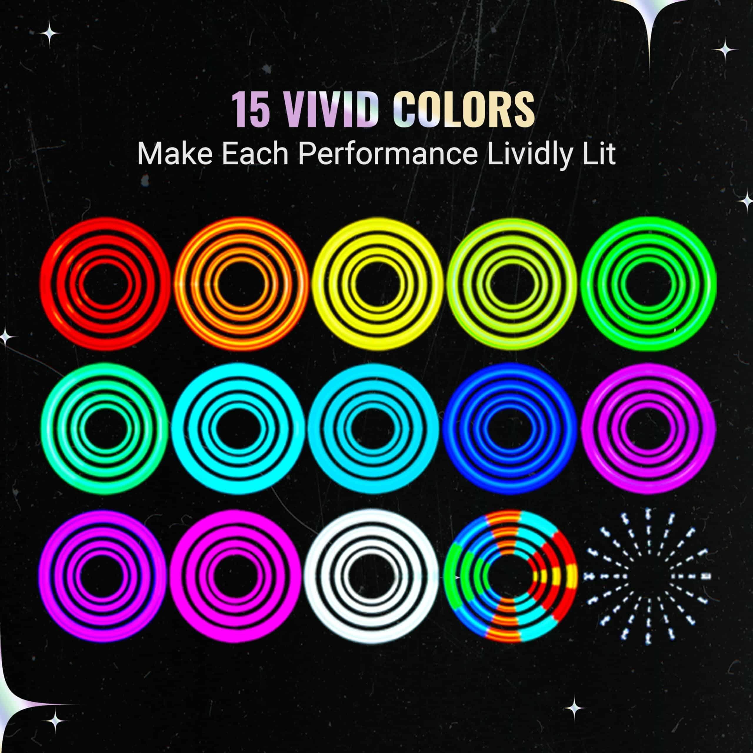 UltraPoi � Vortex Poi - Set de Poi LED - Mejor Poi Luminoso - Imagen 6