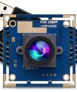 Módulo de cámara de seguridad USB ELP 1080P HD con lente de
