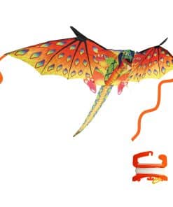 Cometa de Nylon Super Size 3D Dragón Verde WindNSun, 76