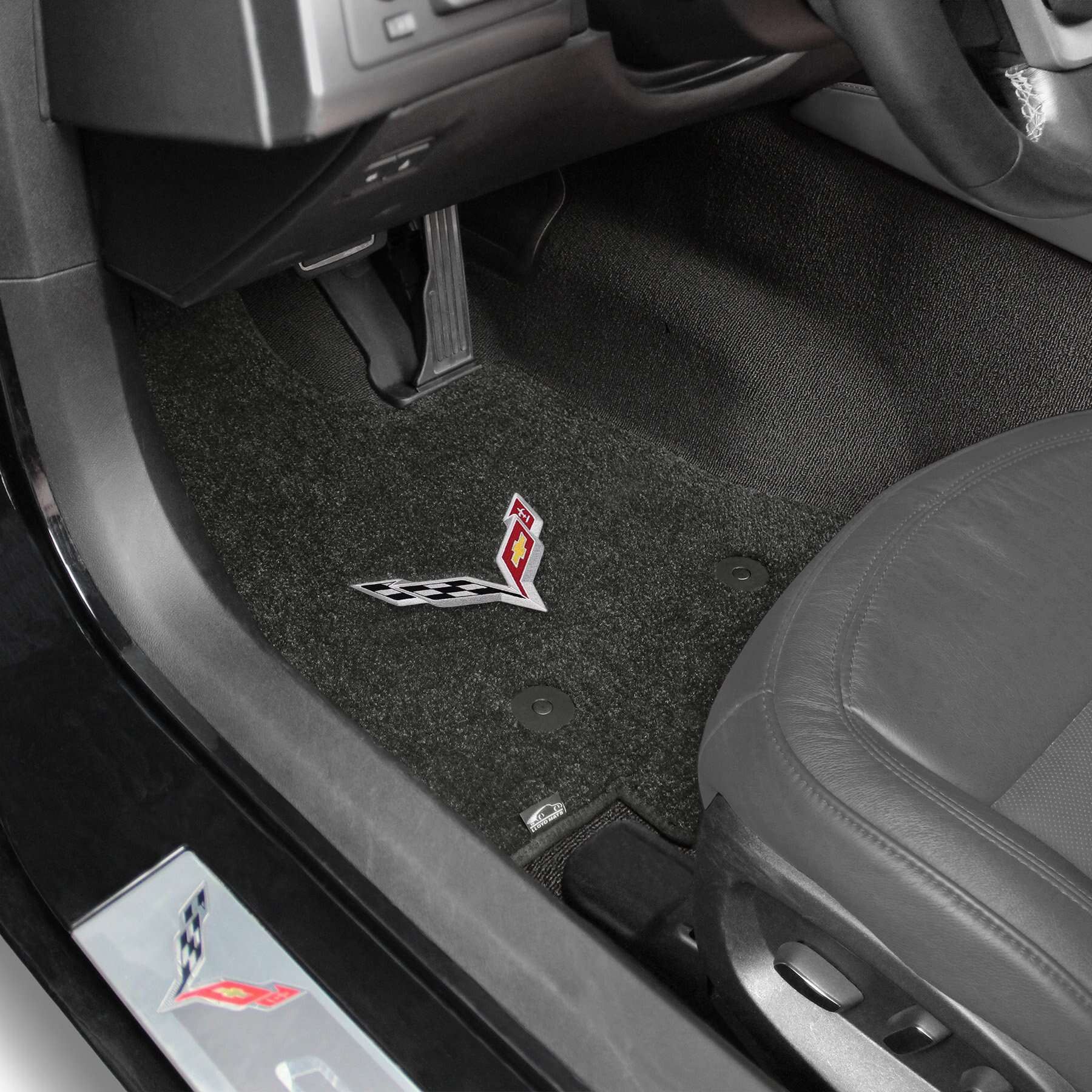 Tapetes para piso con Banderas para Corvette Stingray - Imagen 3