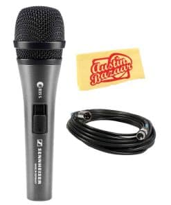Micrófono dinámico cardioide de mano Sennheiser e835-S con
