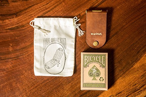 Tablero de Cribbage de Viaje de Walnut Studiolo en Madera - Imagen 3