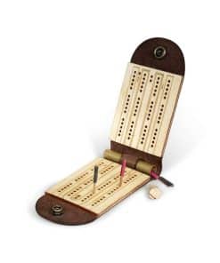 Tablero de Cribbage de Viaje de Walnut Studiolo en Madera