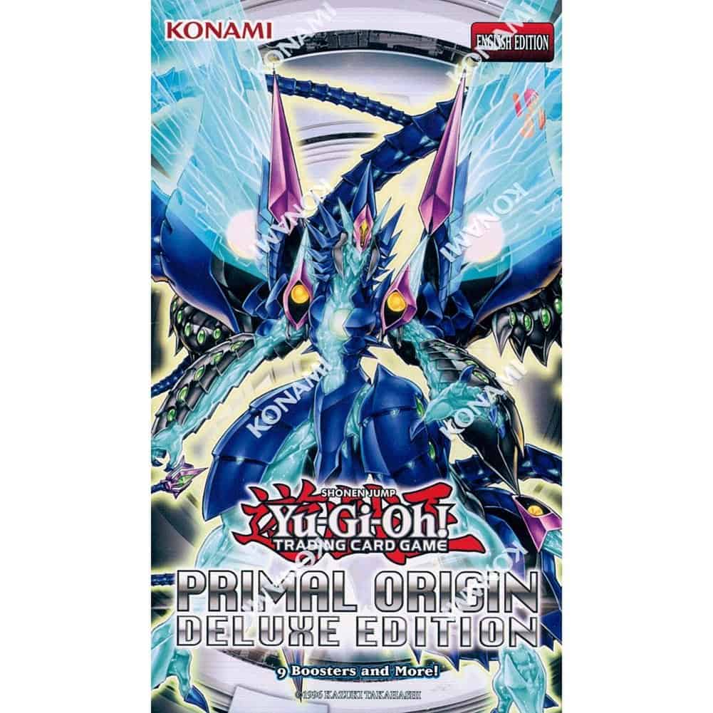 Caja Deluxe Sellada de Yugioh Origen Primal: Edición