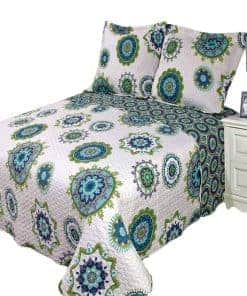 Juego de Cobertor Extragrande Julia Cool de Royal Hotel