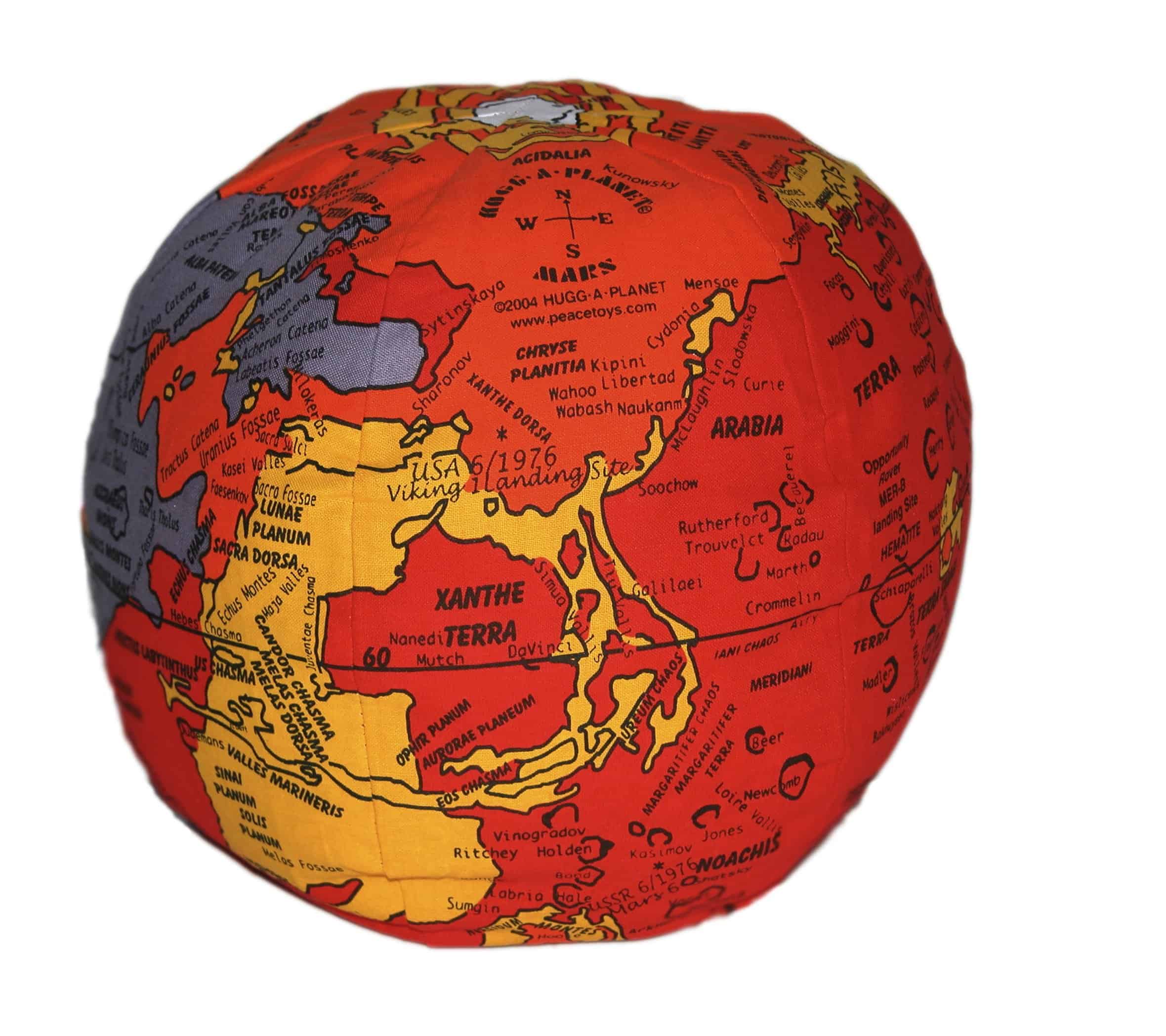 Paquete de peluches Hugg-A-Planet Tierra, Luna y Marte - - Imagen 4