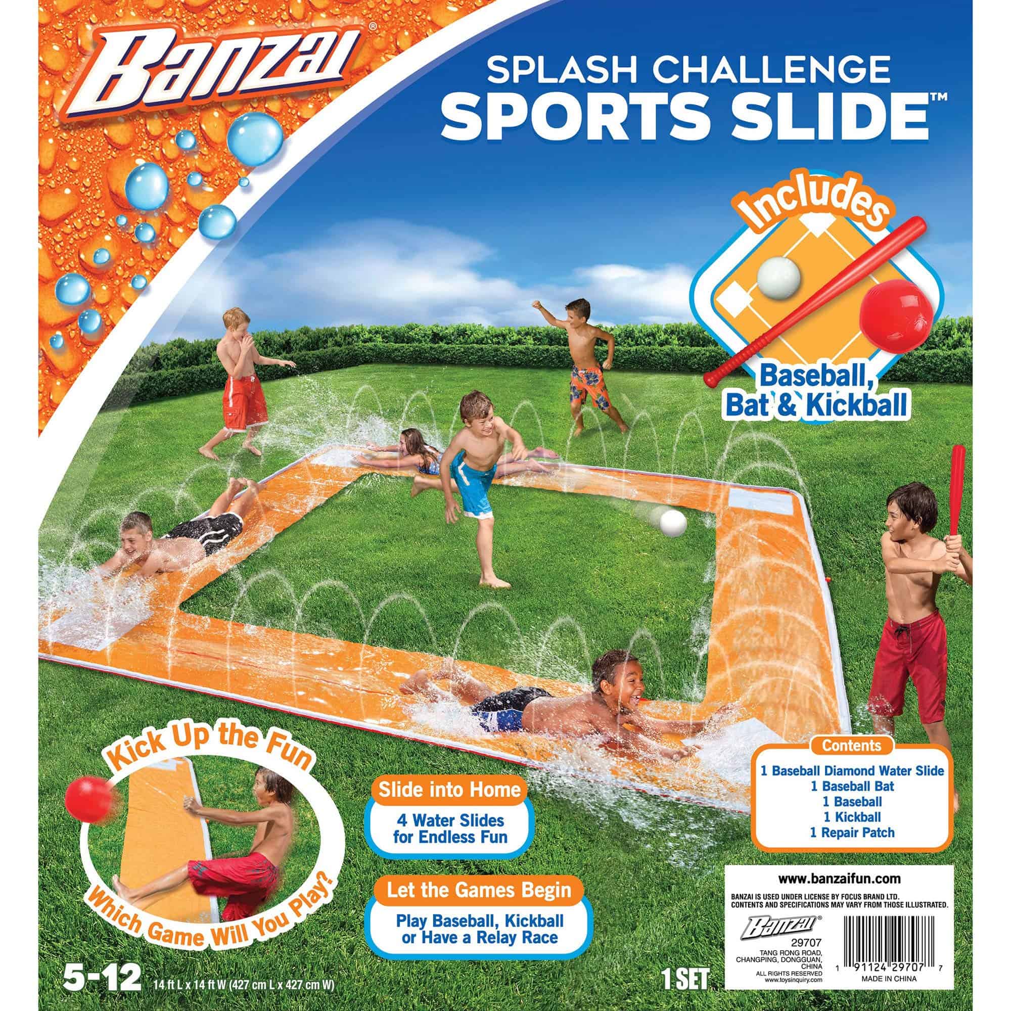 Deslizamiento de Agua BANZAI Spring and Summer Toys Grand - Imagen 8