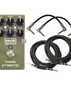 Pedal de preamplificador de bajo MXR M81 Bundle con Salida