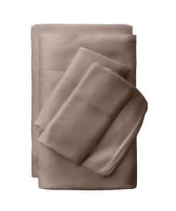 Set de sábanas de sarga Cariloha Classic de 4 piezas | Lino