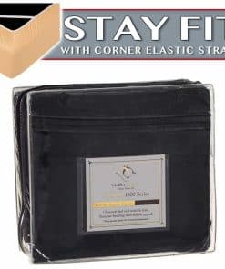 Juego de sábanas Clara Clark de la serie 1800 - Ajuste