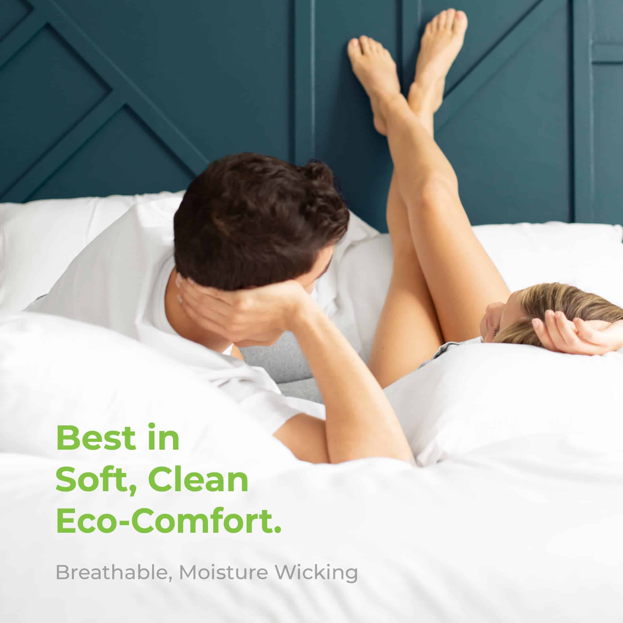 Juego de sábanas clásicas Cariloha de 4 piezas | Brisa - Imagen 6