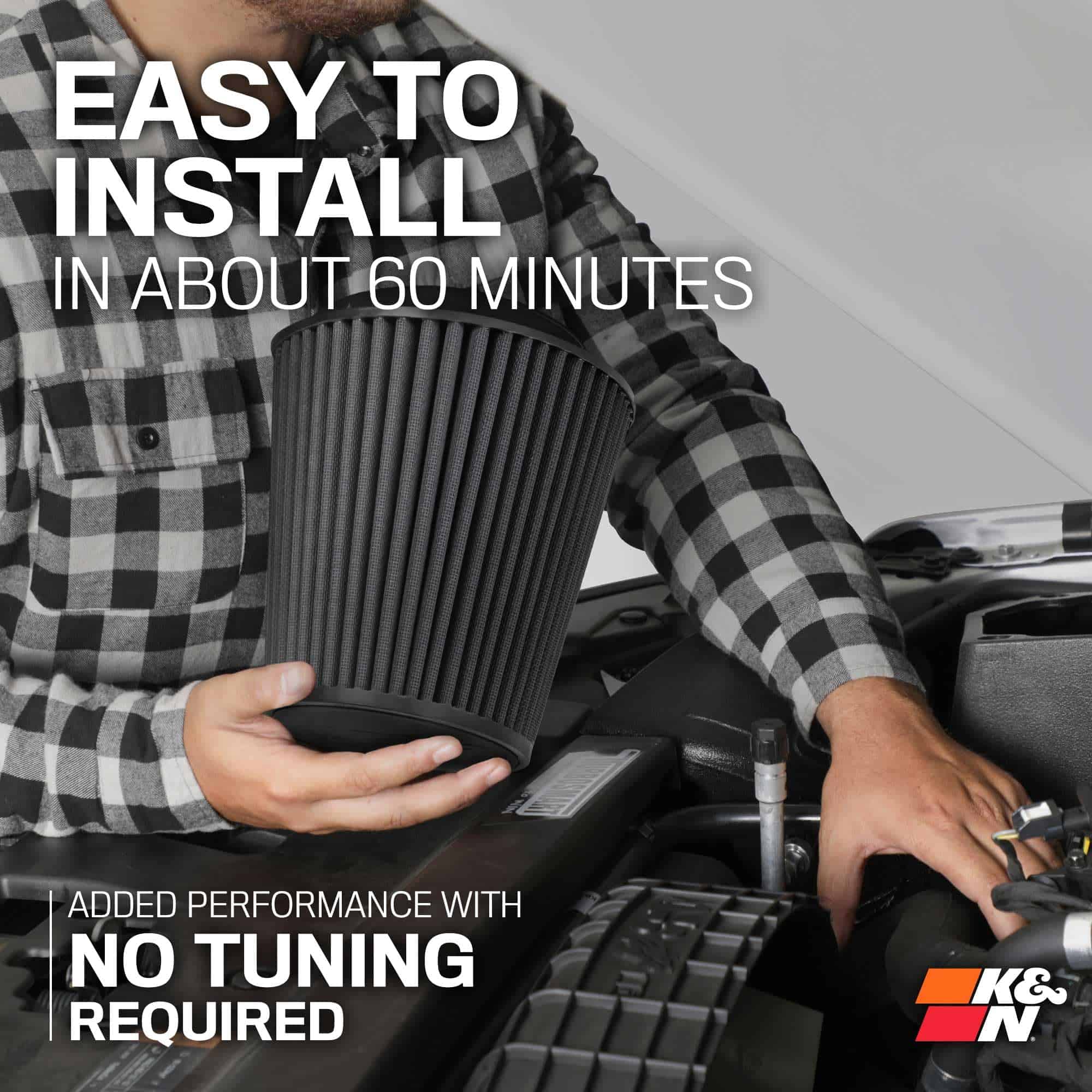 Sistema de admisión de aire frío K&N: -, 71-1561 - Imagen 9