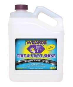 Wizards Tire and Wheel Vinyl Shine - Spray de Vestir y
