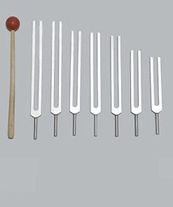 Juego de 7 diapasones Chakra de TFS Tuningforkshop para